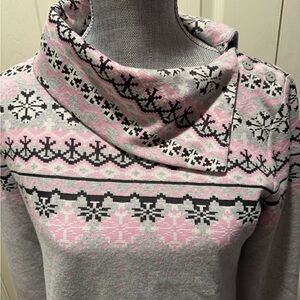 TALBOTS long sleeve knit top